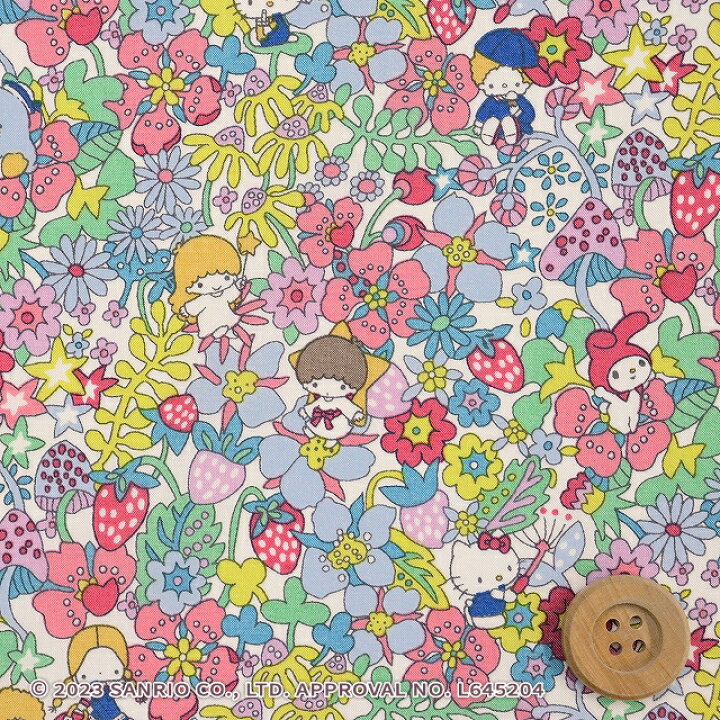 楽天市場】ハローキティ×リバティ・ファブリックス タナローン（Fruit  