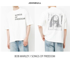 ジョンブル JOHNBULL メンズ [ オフィシャル ボブマーリー Bob Marley フォト バンド Tシャツ ] アーティスト ミュージック 半袖 Songs of Freedom 新作 人気 カットソー シンプル プリントT ボブマーレー レゲエ 1992 コピーライト有り【JM232C32】
