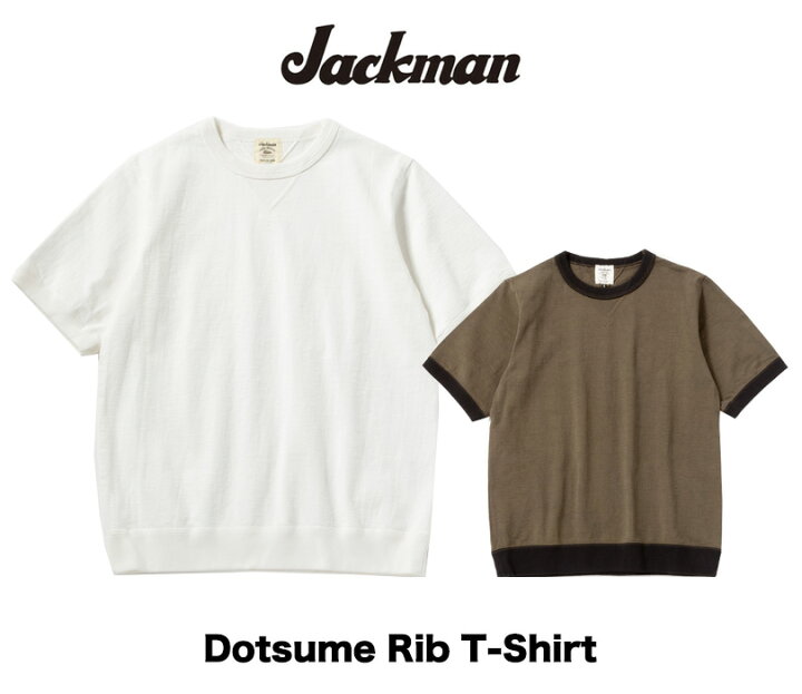 楽天市場】ジャックマン「 ドツメ リブ Tシャツ 」 jackman 木村拓哉 