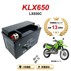 �y���������t���z �o�b�e���[ KLX650 �^�� LX650C MTX9-BS 1�N�ۏ� �����[�d�ς� ���� YTX9-BS FTX9-BS CTX9-BS STX9-BS �݊�