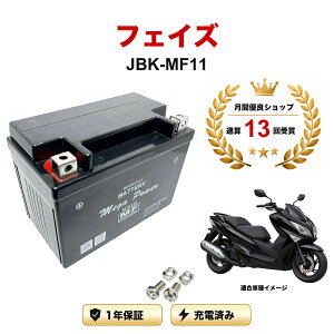 �y���������t���z �o�b�e���[ �t�F�C�Y �^�� JBK-MF11 MTZ12S 1�N�ۏ� �����[�d�ς� ���� YTZ12S FTZ12S STZ12S CTZ12S �݊�