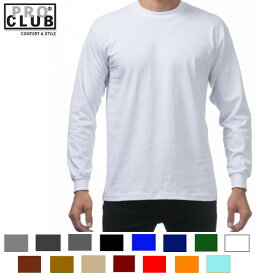 プロクラブ PRO CLUB ヘビーウエイト長袖Tシャツ:114　size S ～4XL