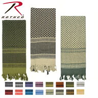 ロスコ シャーマグ タクティカル デザートスカーフRothco Shemagh Tactical Desert Scarf8537他(17色）