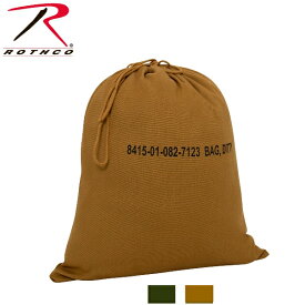 ロスコ キャンバス ディティー バッグ16 X 19【Sサイズ】Rothco Military Ditty Bag （2色）ランドリーバック