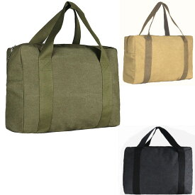 キャンバス カーゴ バッグ Sサイズ Canvas Cargo Bag (3色）ボストンバッグ
