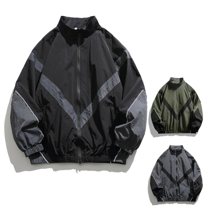 楽天市場】ナイロン ジャケット ウインドブレーカー nylon jacket