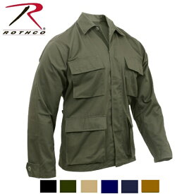 ロスコ無地カラーBDU シャツ ジャケット/ROTHCO B.D.U. SHIRTS/7970他（5色）