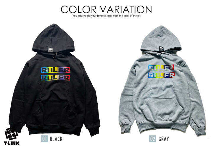 楽天市場】DSS Design グラフィックパーカー RULER フード付きパーカー  