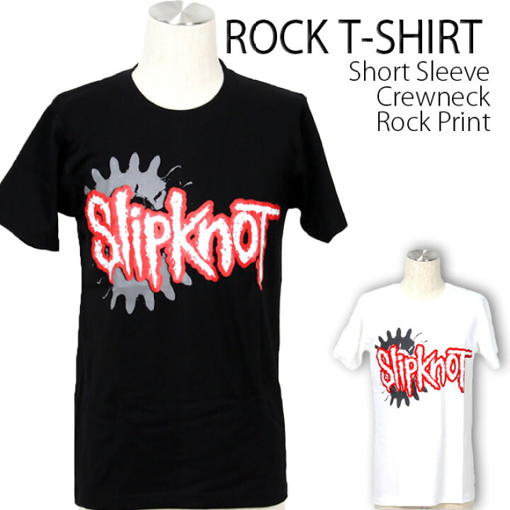楽天市場】SlipKnoT Tシャツ スリップノット ロックTシャツ バンドT 