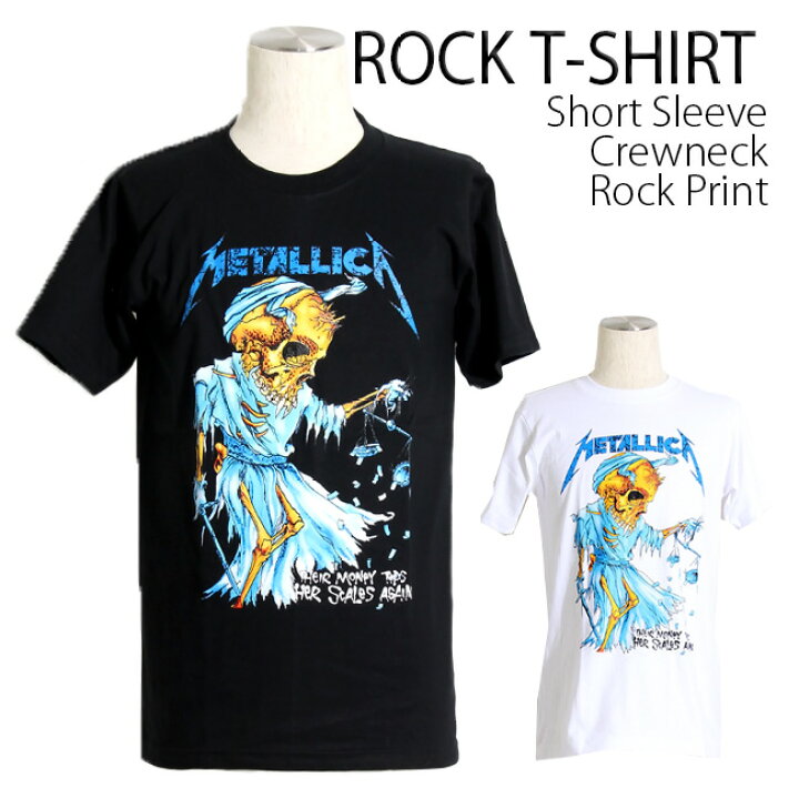 楽天市場】Metallica Tシャツ メタリカ Tip Scales 半袖 ロックTシャツ  