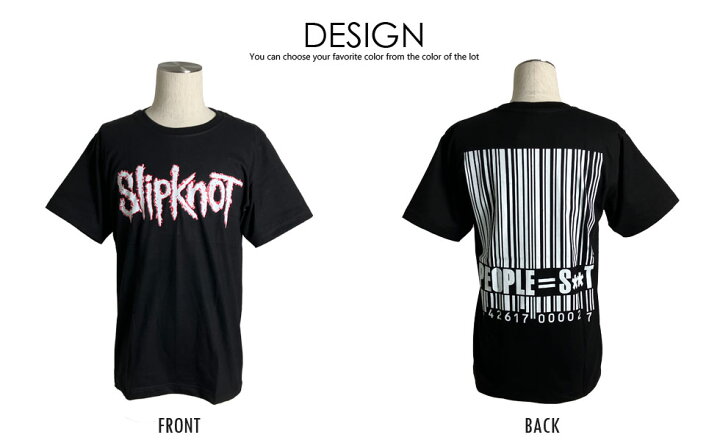 楽天市場】[在庫処分]SlipKnoT Tシャツ スリップノット バーコード 