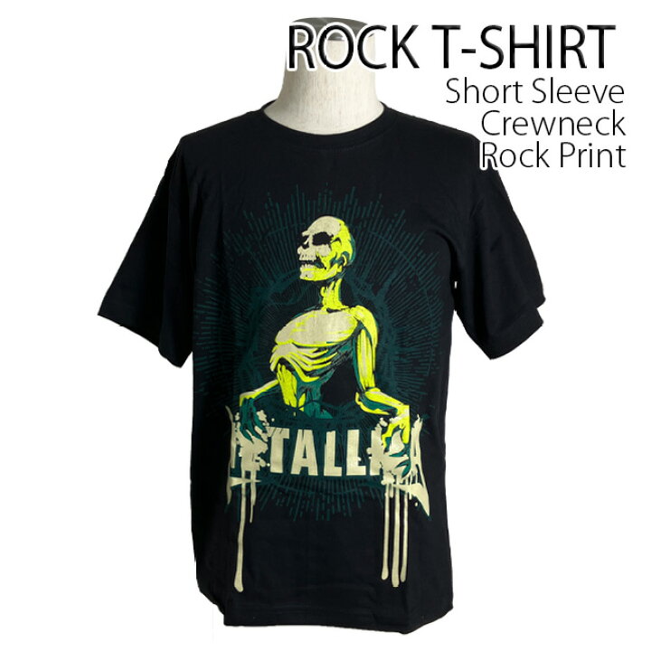 楽天市場】[送料無料]Metallica Tシャツ メタリカ ロックTシャツ ROCK 