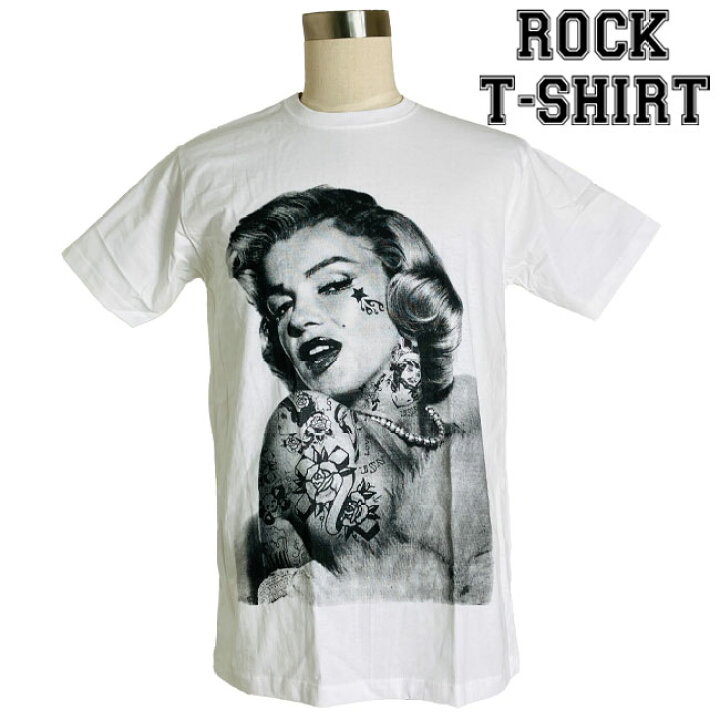 楽天市場】Marilyn Monroe グラフィック Tシャツ マリリン モンロー 