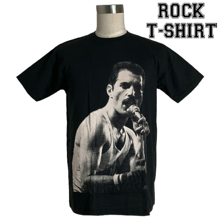 楽天市場】Freddie Mercury グラフィック Tシャツ フレディ 