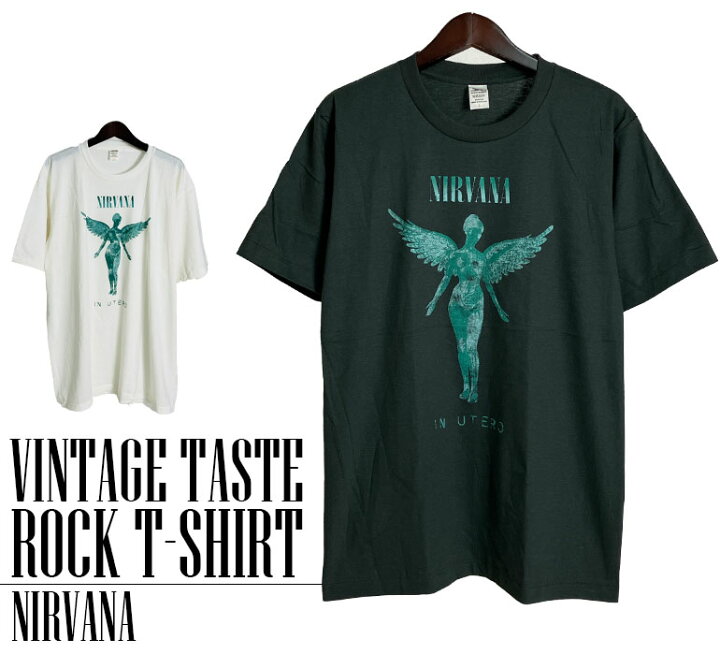 楽天市場】ヴィンテージ風 Nirvana ニルヴァーナ Tシャツ ニルバーナ 