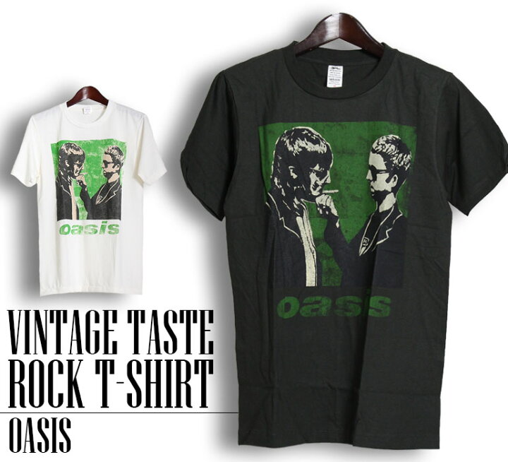 楽天市場】ヴィンテージ風 Oasis Tシャツ オアシス ロックTシャツ  