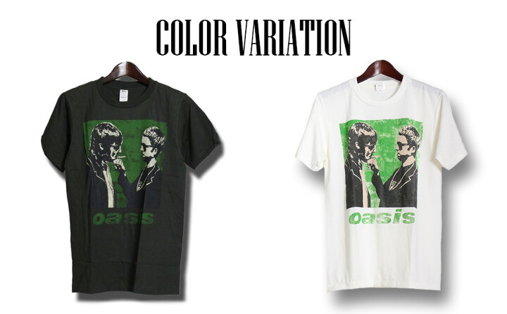楽天市場】ヴィンテージ風 Oasis Tシャツ オアシス ロックTシャツ 