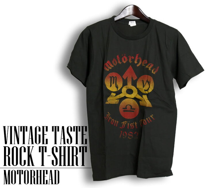 楽天市場】ヴィンテージ風 Motorhead Tシャツ モーターヘッド ロックT 