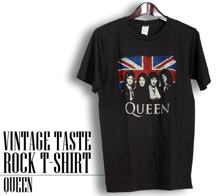 楽天市場】[在庫処分]ヴィンテージ風 Queen Tシャツ クイーン ユニオン 