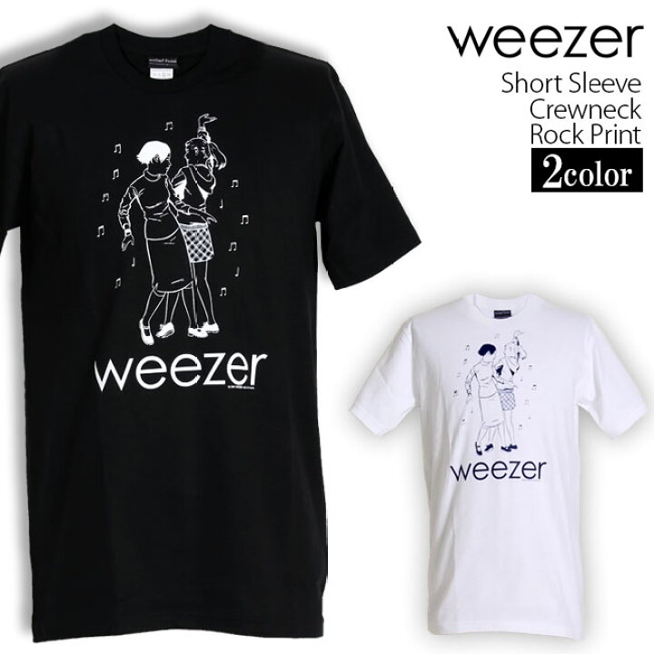 楽天市場】Weezer Tシャツ ウィーザー Dancing Girls ロックTシャツ 