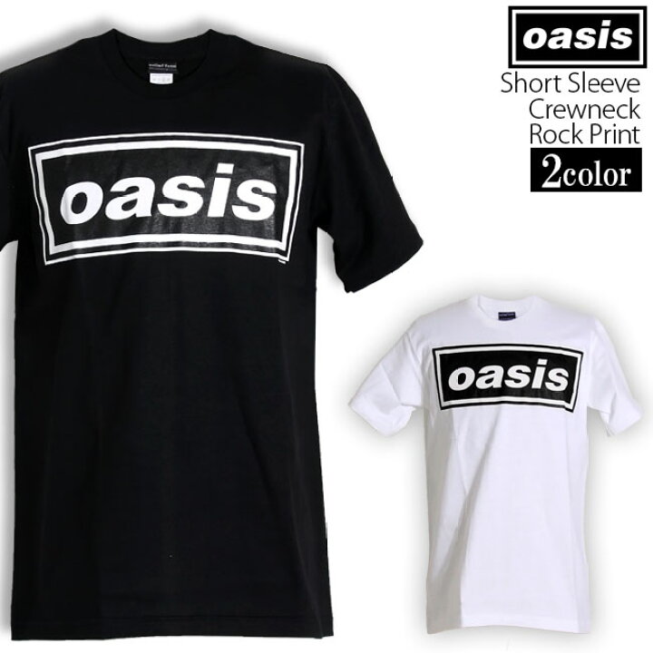 楽天市場】Oasis Tシャツ オアシス Band Logo ロックTシャツ バンドT 