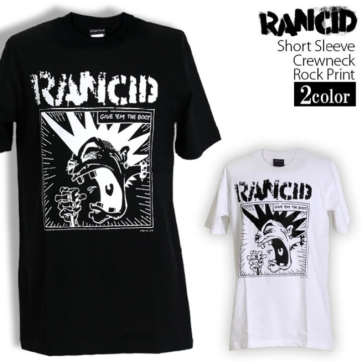 楽天市場】Rancid Tシャツ ランシド ロックTシャツ バンドTシャツ 半袖 