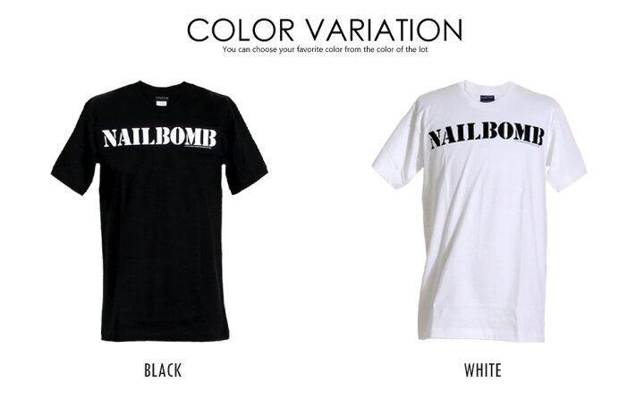 楽天市場】[スーパーSALE]Nailbomb Tシャツ ネイルボム ロックTシャツ 