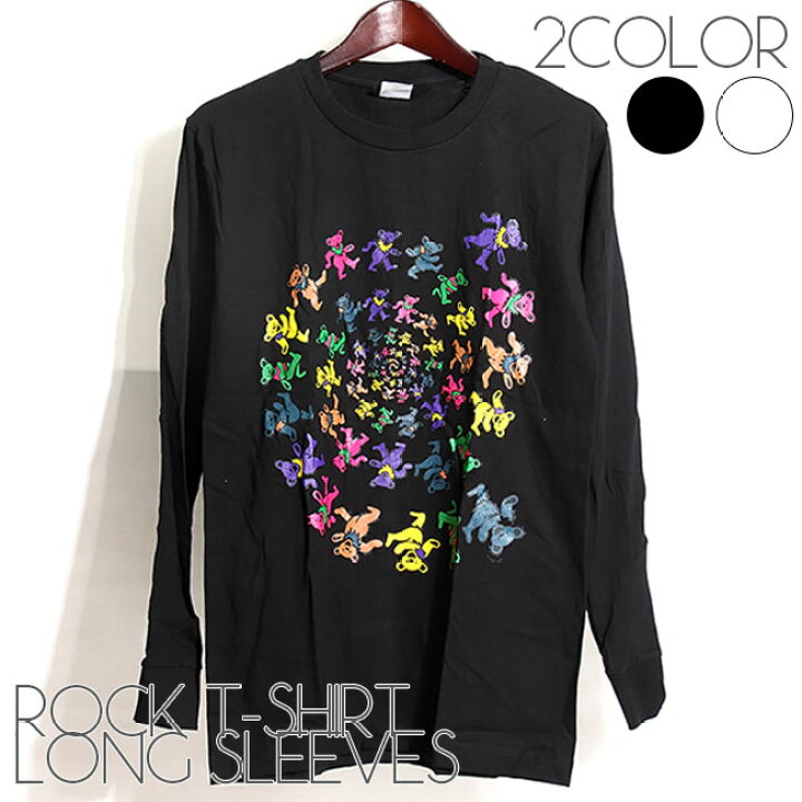 楽天市場】Grateful Dead ロング Tシャツ グレイトフル デッド 長袖 