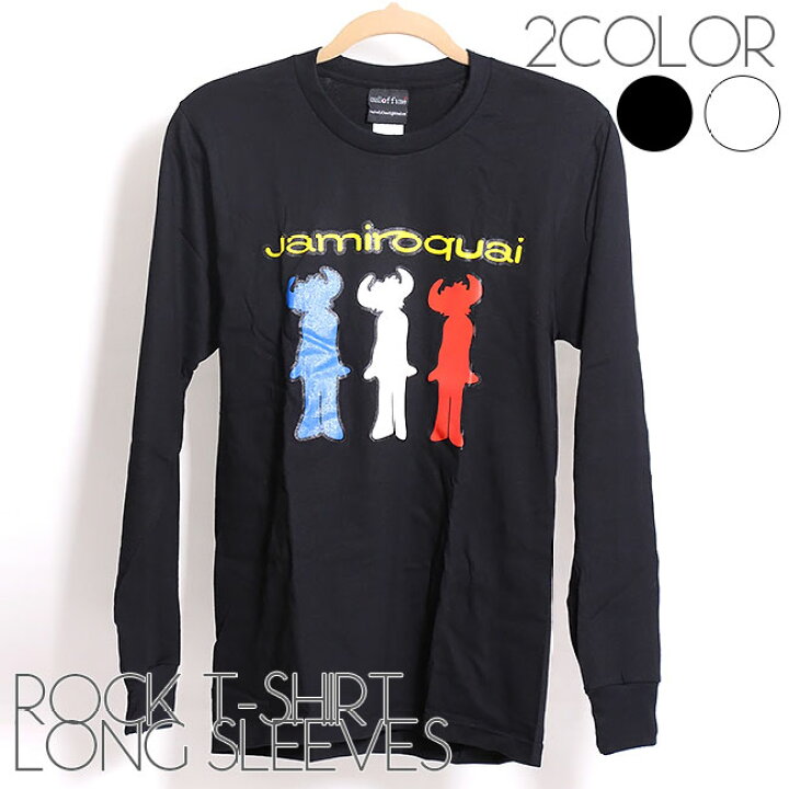 楽天市場】Jamiroquai ロング Tシャツ ジャミロクワイ 長袖 ロックT 