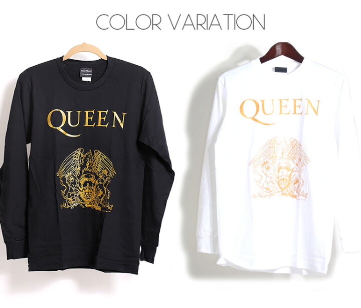 楽天市場】Queen ロング Tシャツ クイーン 長袖 ロンT ロックTシャツ 