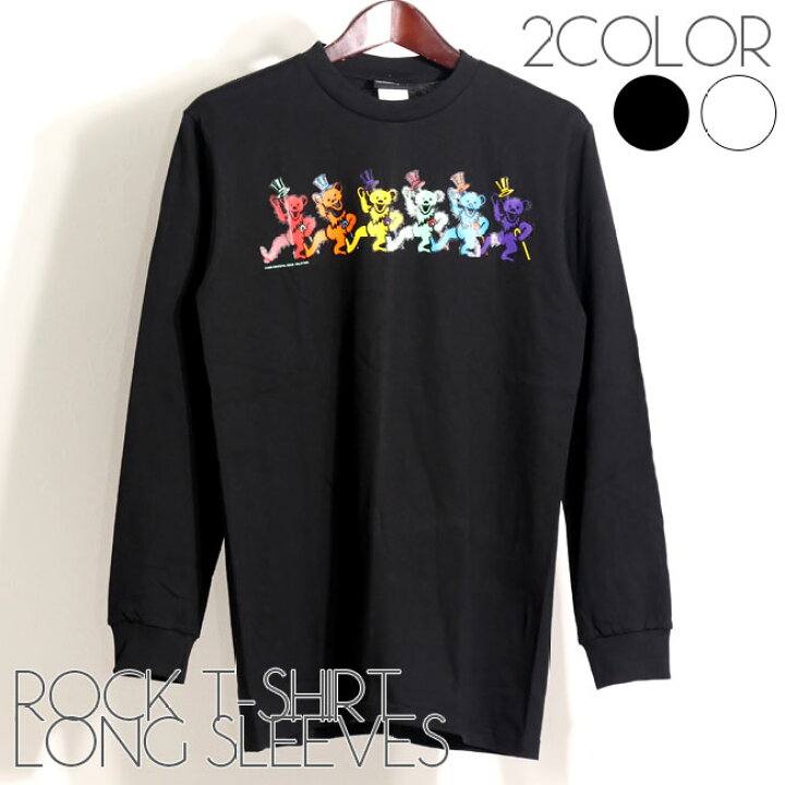 楽天市場】Grateful Dead ロング Tシャツ グレイトフルデッド 長袖 