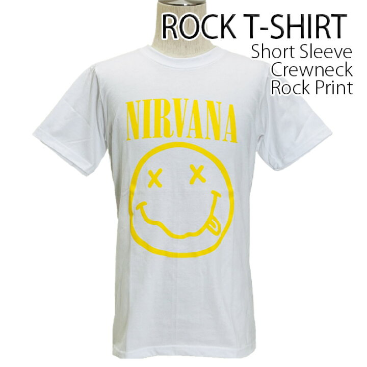 楽天市場】Nirvana ニルヴァーナ Tシャツ ニルバーナ ロックTシャツ 