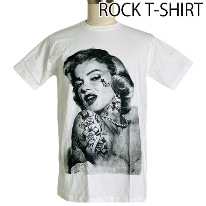 楽天市場】Marilyn Monroe グラフィック Tシャツ マリリン モンロー 