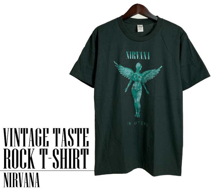 楽天市場】ヴィンテージ風 Nirvana ニルヴァーナ Tシャツ ニルバーナ 