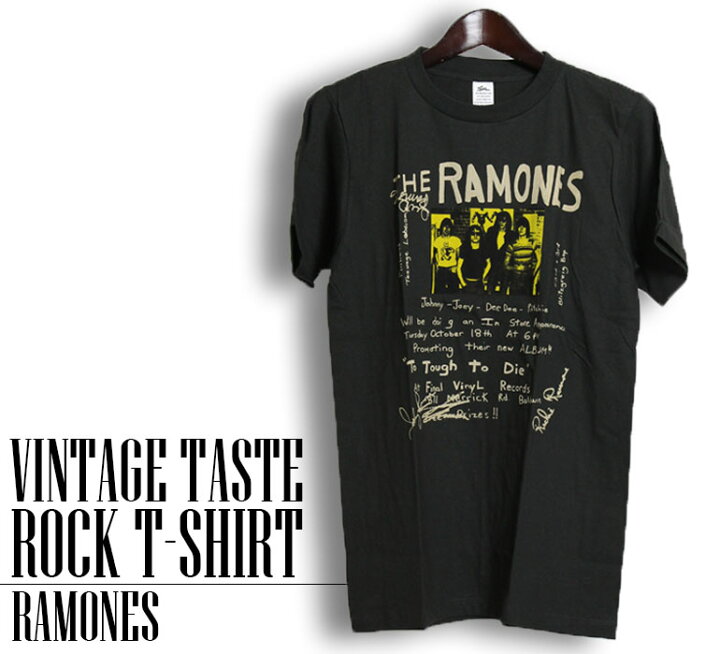 楽天市場】ヴィンテージ風 Ramones Tシャツ ラモーンズ ロックTシャツ 