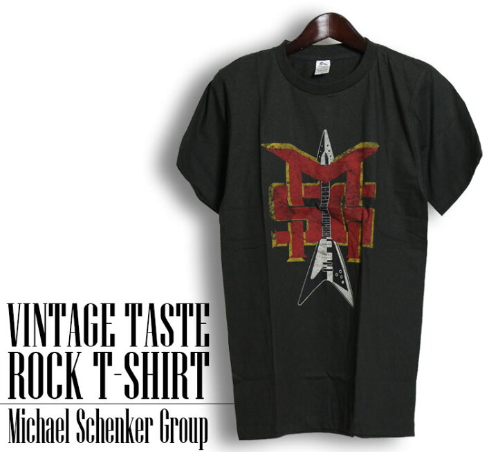 楽天市場】ヴィンテージ風 Michael Schenker Group Tシャツ マイケル 