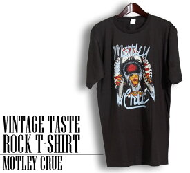 ヴィンテージ風 Motley Crue Tシャツ モトリークルー ロックTシャツ バンドTシャツ 半袖 メンズ レディース かっこいい バンT ロックT バンドT ダンス ロック パンク 大きいサイズ 綿 黒 白 ブラック ホワイト M L XL 春 夏 おしゃれ Tシャツ ファッション