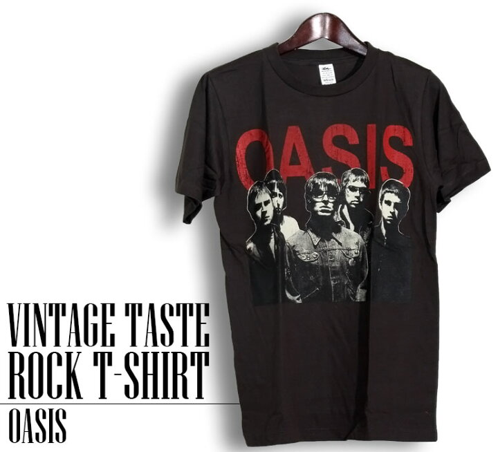 楽天市場】ヴィンテージ風 Oasis Tシャツ オアシス ロックTシャツ 