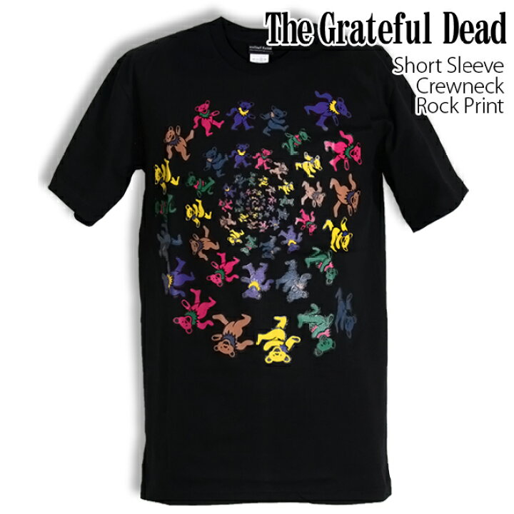 楽天市場】Grateful Dead Tシャツ グレイトフルデッド Spiral Bears 