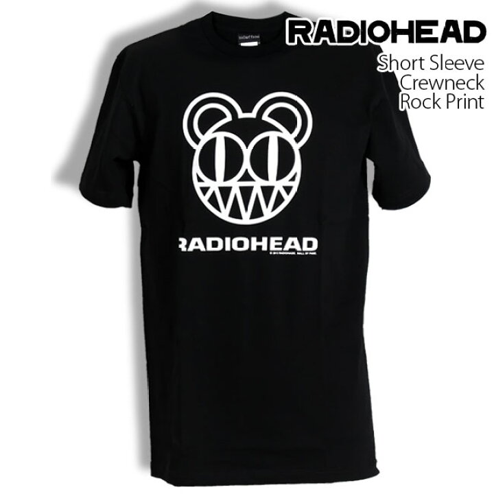 楽天市場】Radiohead Tシャツ レディオヘッド Simple Bear ロックT 