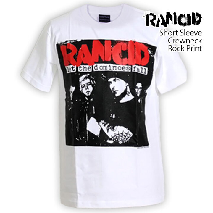 楽天市場】Rancid Tシャツ ランシド ロックTシャツ バンドTシャツ 半袖 