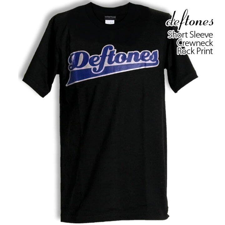 楽天市場】Deftones Tシャツ デフトーンズ ロックTシャツ バンドT  