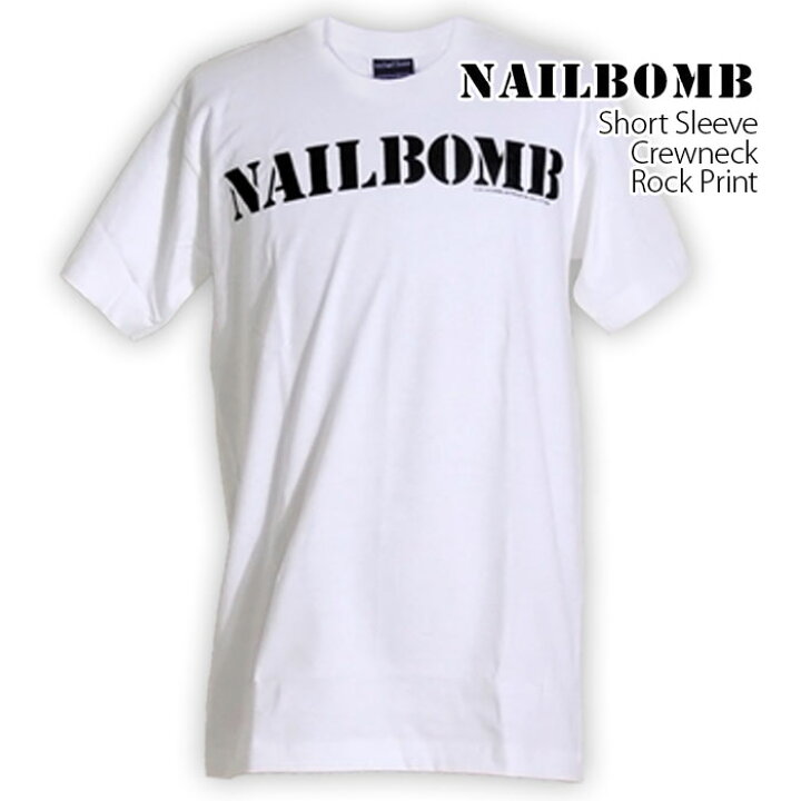 楽天市場】[スーパーSALE]Nailbomb Tシャツ ネイルボム ロックTシャツ 
