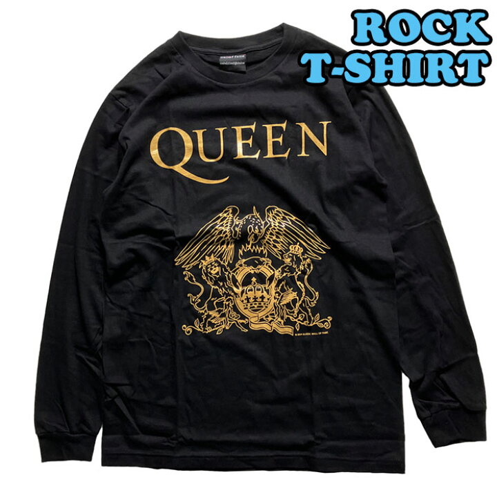 楽天市場】Queen ロング Tシャツ クイーン 長袖 ロンT ロックTシャツ 