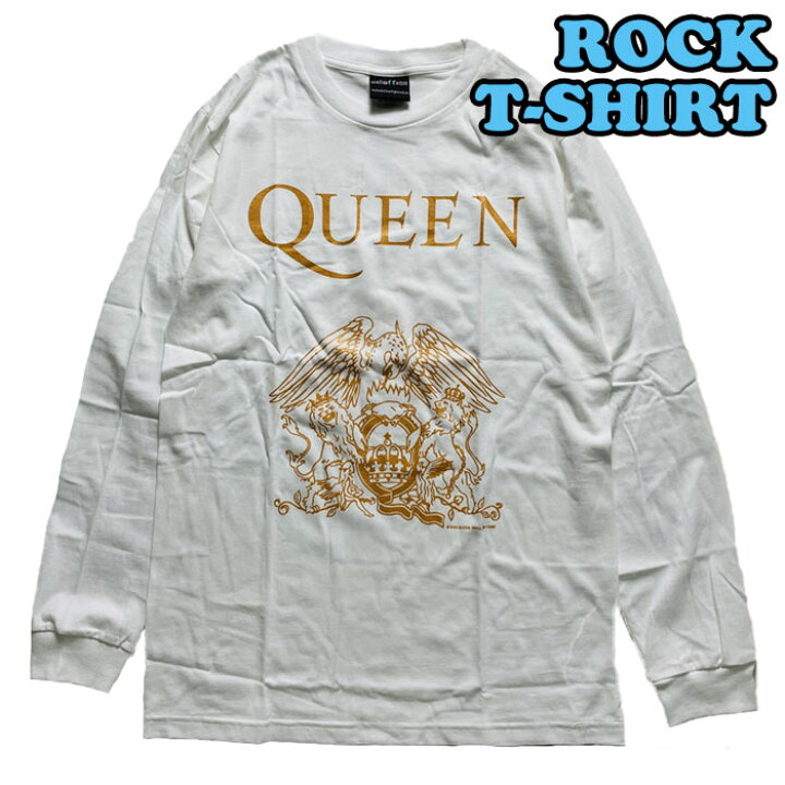 楽天市場】Queen ロング Tシャツ クイーン 長袖 ロンT ロックTシャツ 