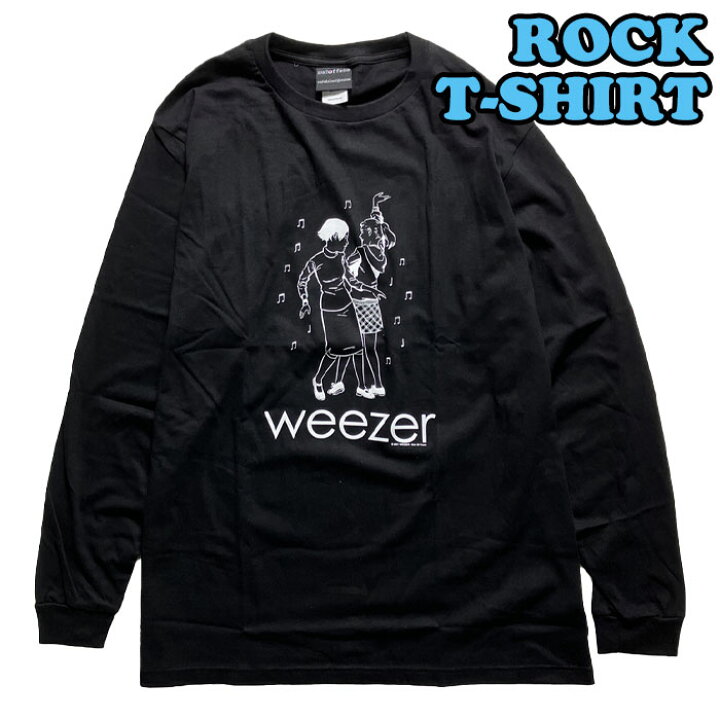 楽天市場】Weezer ロング Tシャツ ウィーザー Dancing Girls 長袖 ロン 