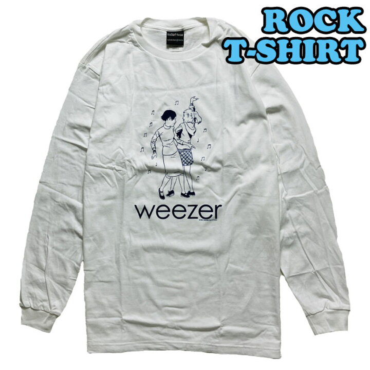 楽天市場】Weezer ロング Tシャツ ウィーザー Dancing Girls 長袖 ロン 