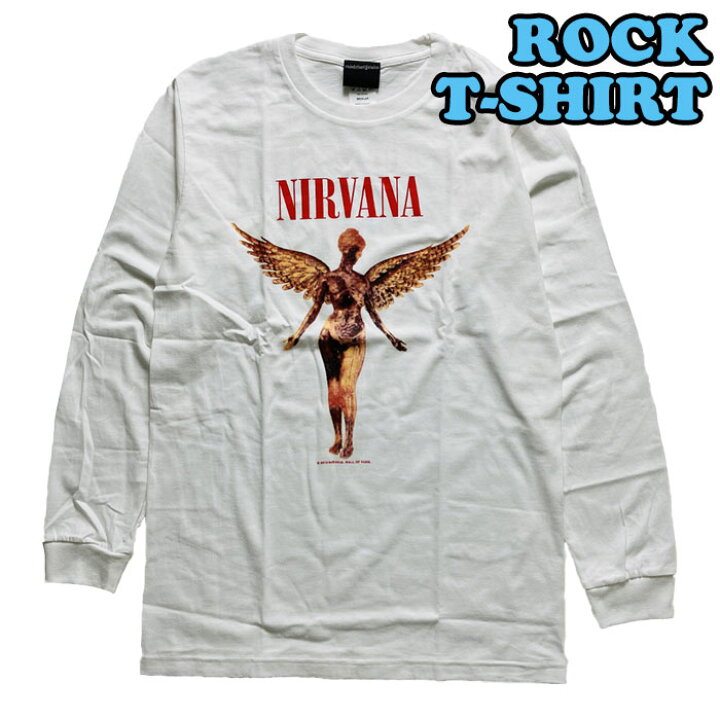 楽天市場】Nirvana ニルヴァーナ Tシャツ長袖 ニルバーナ ロングT 