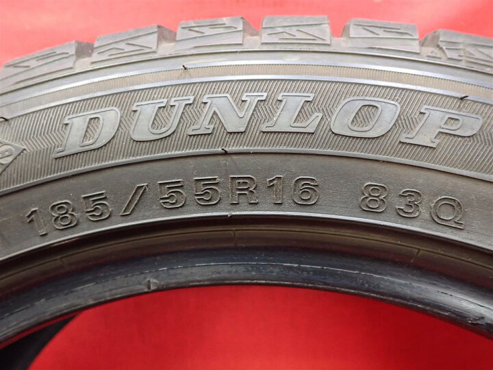 DUNLOP WINTER MAXX WM01 185/55R16 16インチ スタッドレス 4本 バリ溝 
