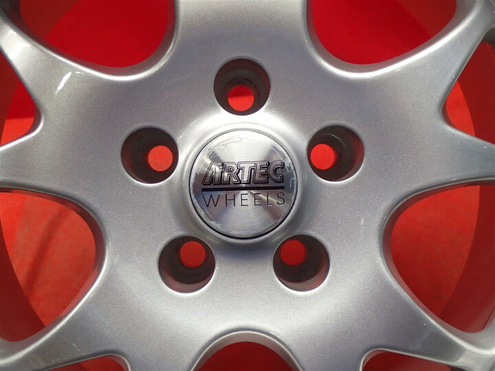 楽天市場】ARTEC タイプ MF 7Jx15 +25 5/100 ポリッシュ系 シルバー 